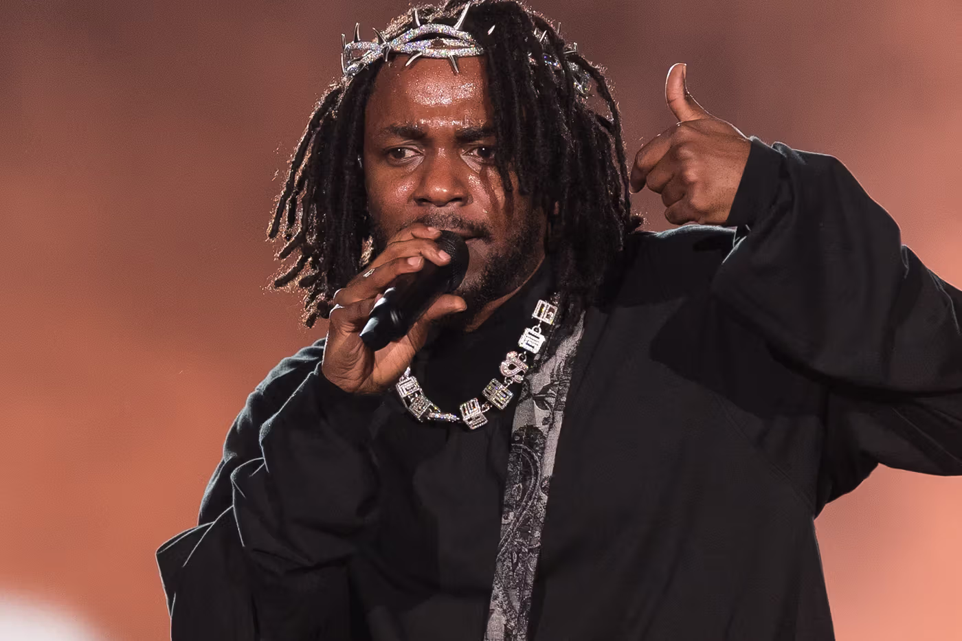 Kendrick Lamar hosted a star-studded show in Los Angeles' Kia Forum on Wednesday, planned to unite the West Coast rap fraternity.