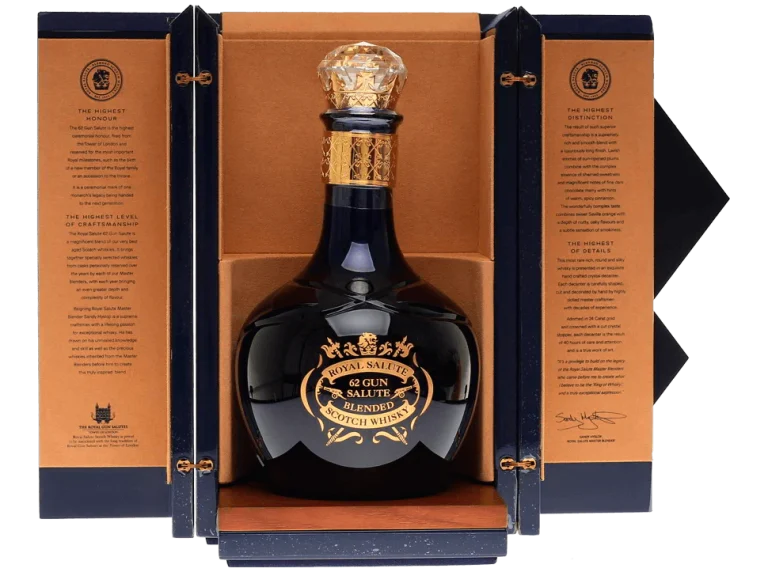 Royal Salute, a well-known Scotch whisky brand, has released a new limited-edition luxury series, collectively called the 62 Gun Salute collection.