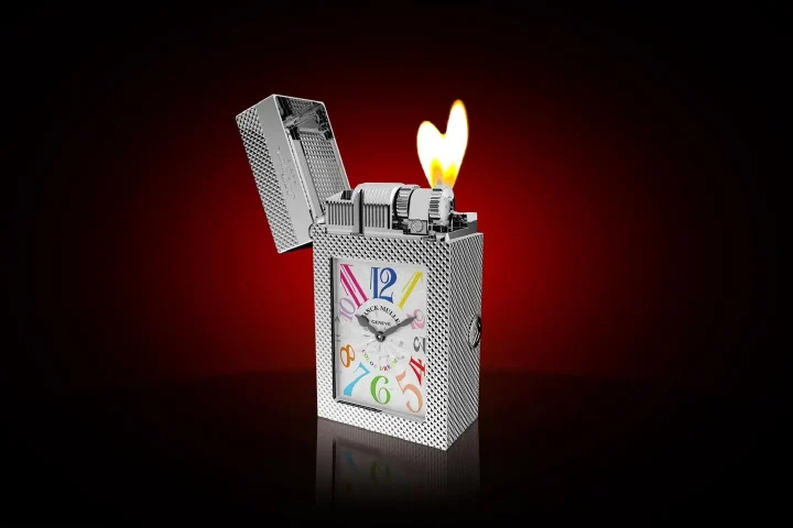 In an unexpected alliance that exceeds limits, two famous masters of their respective arts have joined powers to create a horological object – the S.T. Dupont x Franck Muller Master Lighter.
